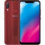 Tecno Camon 11 (CF7) -6.2 HD+, -32GB ROM + 3GB RAM -13MP/2MP + 16MP -4G LTE - 3750MAH - Bordeaux Red