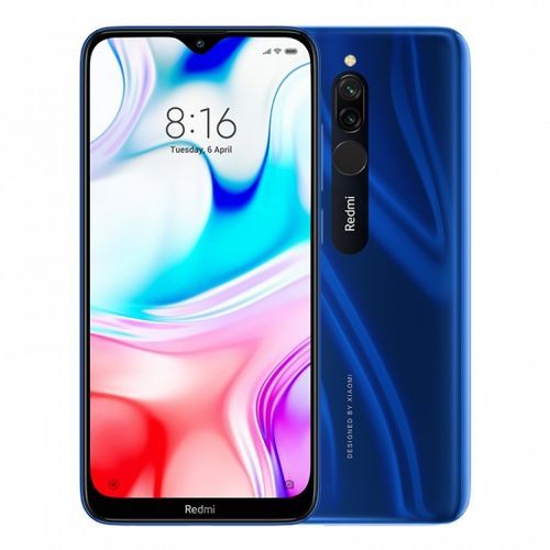 1 - 2020-03-06T131523.094 XIAOMI Redmi 8 3GB+32GB 6.22" Dot Notch Screen MIUI 10.0 4G Smartphone - Sapphire Blue - Image 1