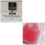 AHA premium whitening soap
