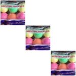 Coloured camphor 3 packs × 18 balls