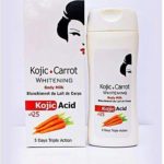 Kojic Carrot Whitening kojic acid lotion SPF25
