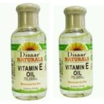 Disaar Naturals Vitamin E oil 2 bottles