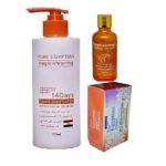 Pure Egyptian Lotion + Serum + Magic Whitening Soap