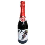 J & W Classic Sparkling Red Grape Juice 75cl -3 Bottles