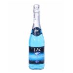 J & W Cocktail Sparking Non Alcoholic Wine (Blue) - 750ml X 12 Bottles