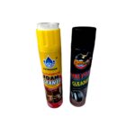 Foaming cleaner for tyre & cleaner for leather surfaces