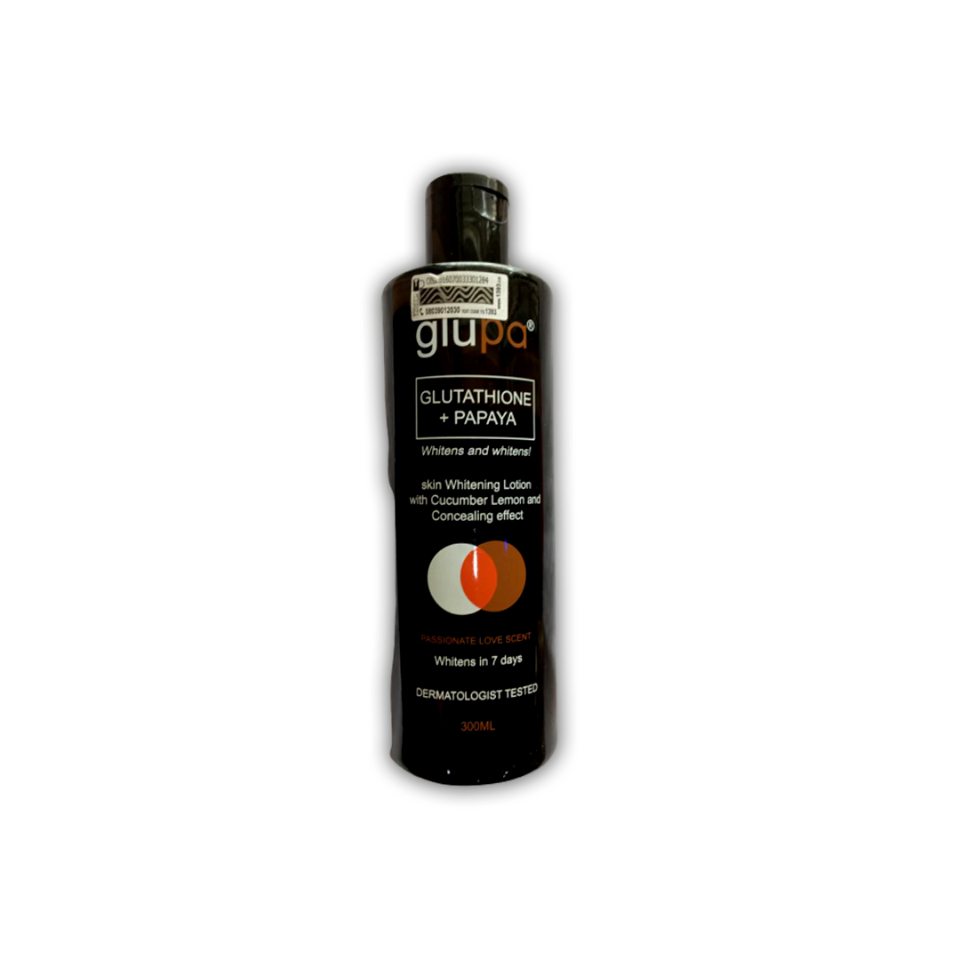 Glupa Glutathione Papaya Skin Whitening Lotion 300 ml Main