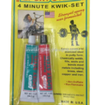 Epoxy Steel 4 Minute Kwik set Glue