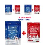 Frozen Collagen 3pcs + Frozen Detox 3pcs