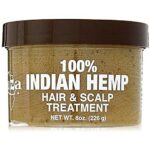 Kuza Indian Hemp Hair Cream Treatment And Care 226g - 8oz