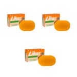 Likas Papaya Skin Whitening Herbal Face & Body soap 3pcs