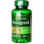 Puritan's Pride Fenugreek - 610MG - 100 Capsules