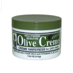 Hollywood Beauty Olive Creme Hairdress For Dry Hair 7.5 Oz(213g)