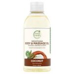 Petal Fresh Pure Coconut Smoothing Body & Massage Oil, 5.5 oz