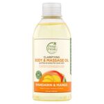 Petal Fresh Pure Mandarin & Mango Clarifying Body & Massage Oil, 5.5 oz