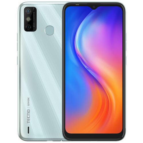 1 - 2021-01-14T094226.282 Tecno Spark Go (KE5) 6.52" HD+, 2GB RAM + 32GB ROM, 13MP Dual Camera, Android 10, 4G, 5000mAh, Fingerprint & Face ID - White - Image 1