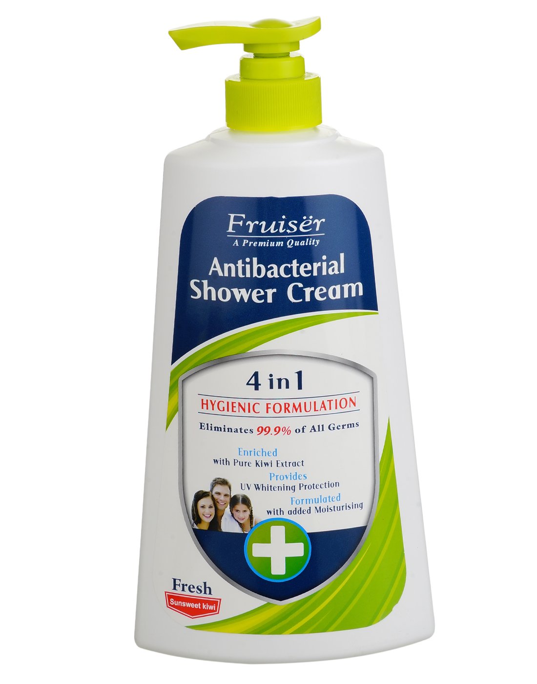 Fruiser Antibacterial Shower Cream, Fresh Sunsweet Kiwi, Main Market