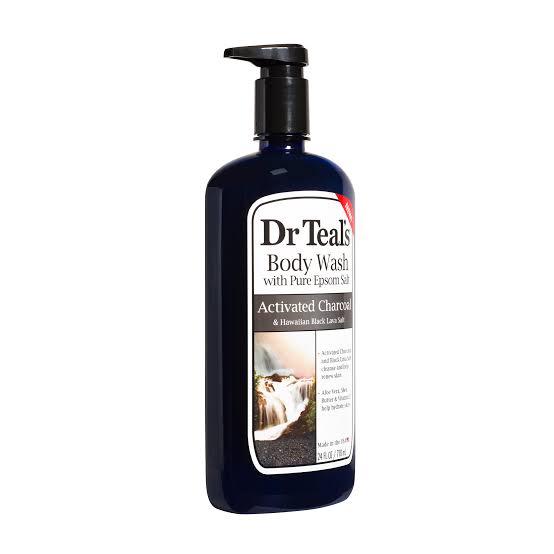 Dr Teal's body wash activated charcoal Main Market Online