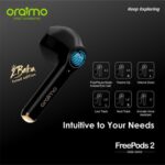 Oraimo FreePods-2 2Baba-version True Wireless Earbuds Stereo - Image 3