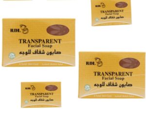 Rdl transparent facial soap (4pcs)