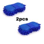 Chenille Car wash Sponge x2pcs