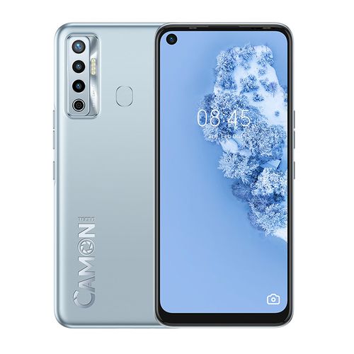 1 - 2021-06-20T173518.409 Tecno Tecno Camon 17 (CG6) 6.6" 90Hz HD+, 4GB RAM + 128GB ROM, 48MP Triple Rear + 8MP Front ,Android 11, 5000mAh, 4G - FROST SILVER - Image 1
