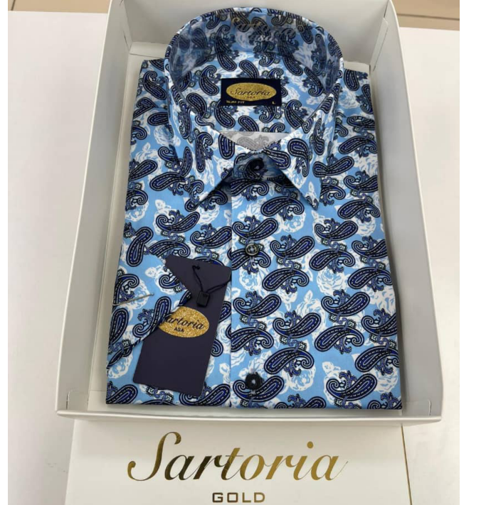 Screenshot_20210626-132243 Sartoria Men's Short Sleeve Corporate Shirt - Image 1