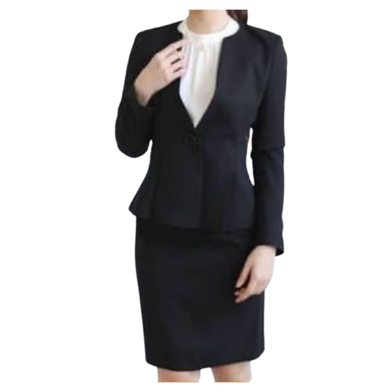 Fashion Women's Suits OL Slim Work Wear Office Ladies Long Sleeve Blazer Skirt  Suits Costumes for Women with A Skirt – Main Market Online