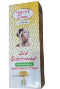 Piment Doux lait eclaircissant with fruit acids