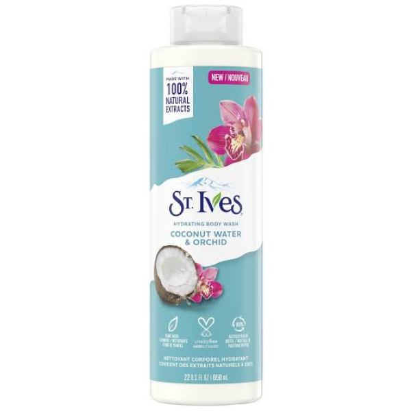 St Ives body wash coconut water and orchid - Image 2