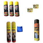 De Gee Multi-purpose Foam Cleaner X2pcs , Towel ,tire