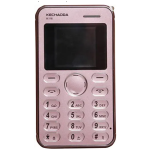 Kechaoda K116 1.44 inch, 32 MB RAM, 400mAh Battery - Rose Gold