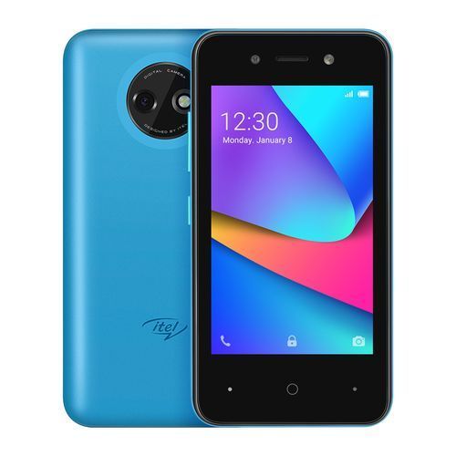 1 - 2021-08-10T121826.462 Itel A14 Plus, 4.0" Screen, 16GB ROM + 512MB RAM, Android 10, 2500mAh Battery, 3G Smartphone - Sky Blue With FREE CASE - Image 1