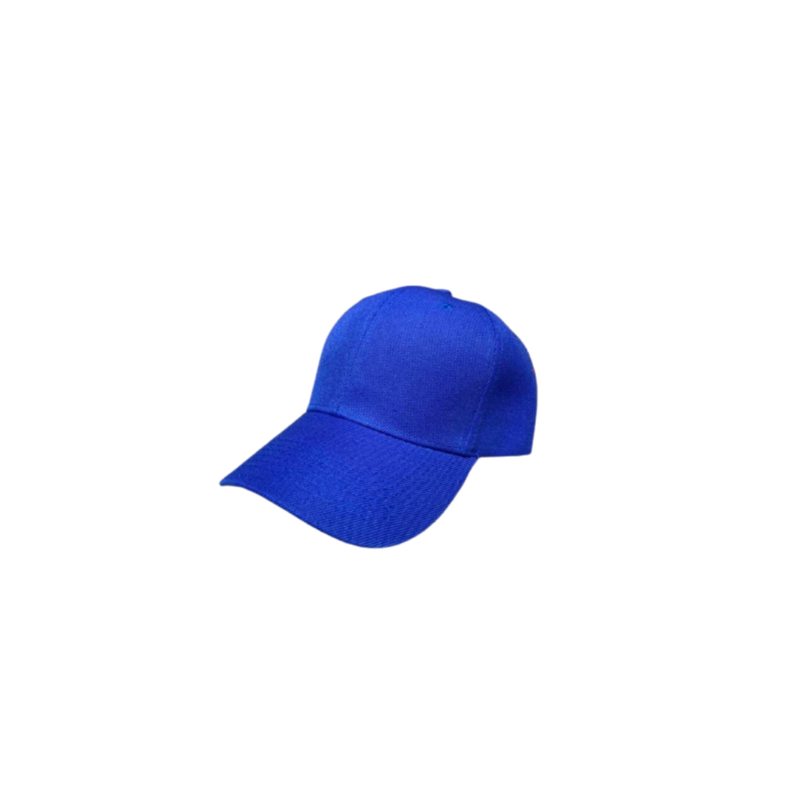 PicsArt_10-13-12.19.57 Baseball Cap / Face Cap with Curved Brim - Blue - Image 1