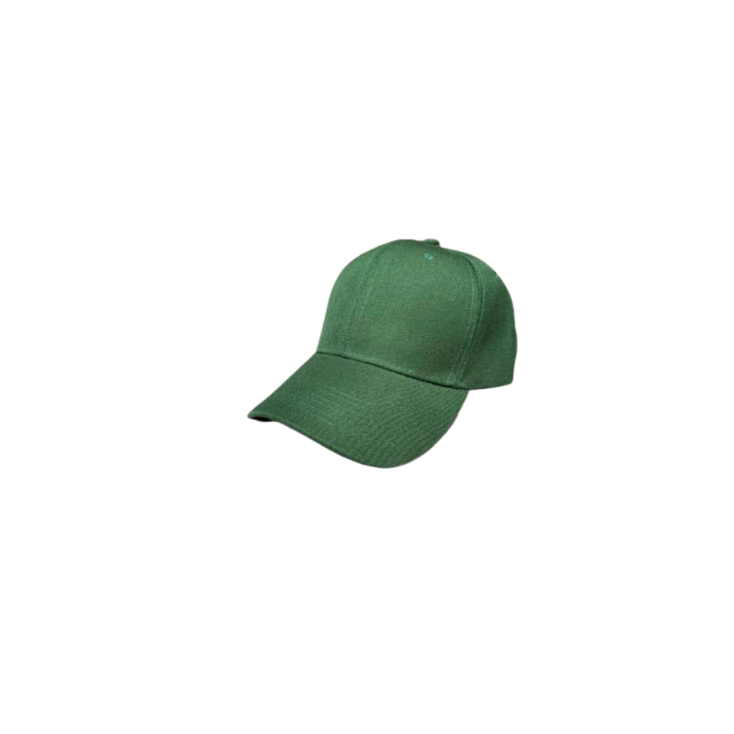 PicsArt_10-13-12.21.21 Baseball Cap / Face Cap with Curved Brim - Green - Image 1
