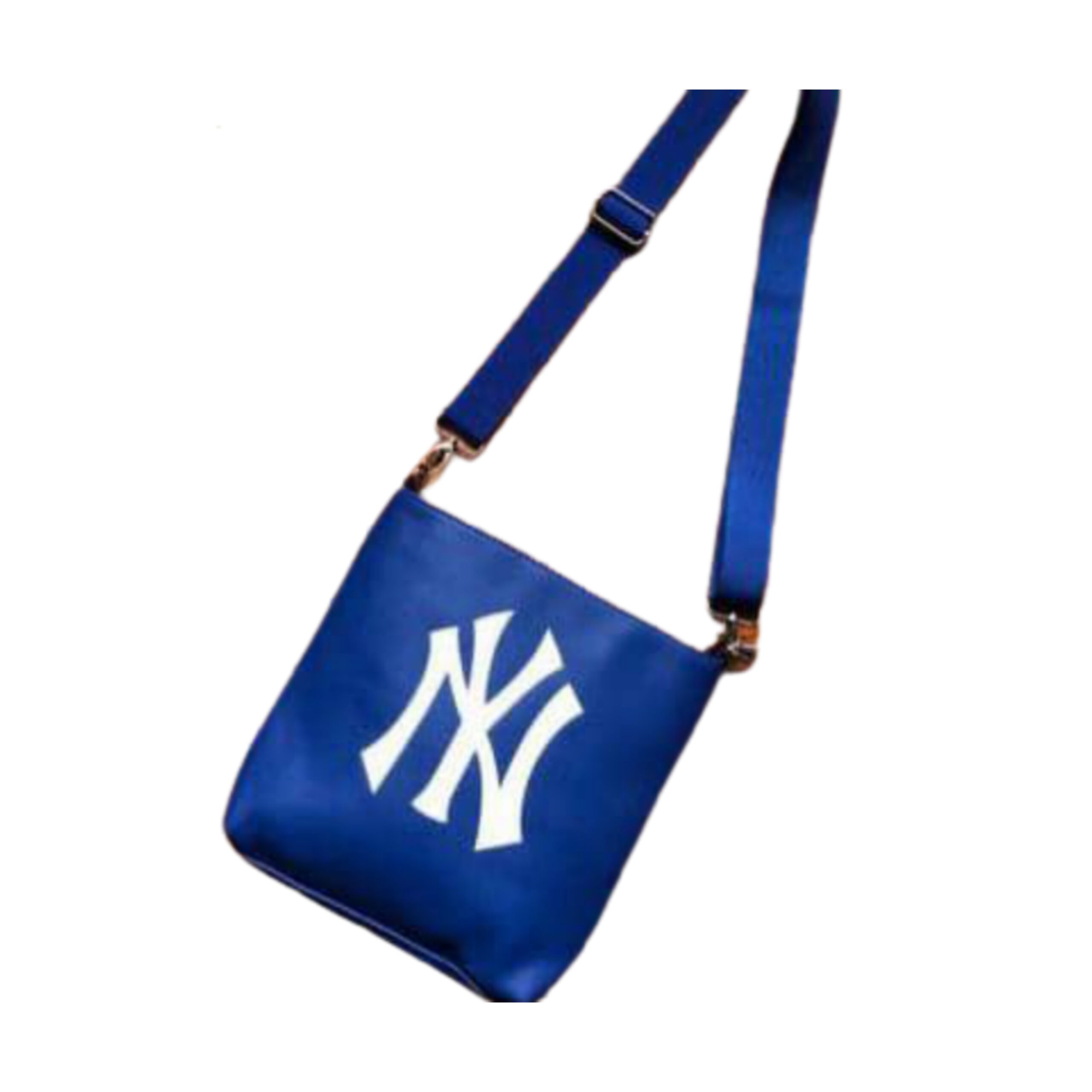 MLB Monogram NY New York Yankees Crossbody Bag Blue 32BGDC011-50N - KICKS  CREW