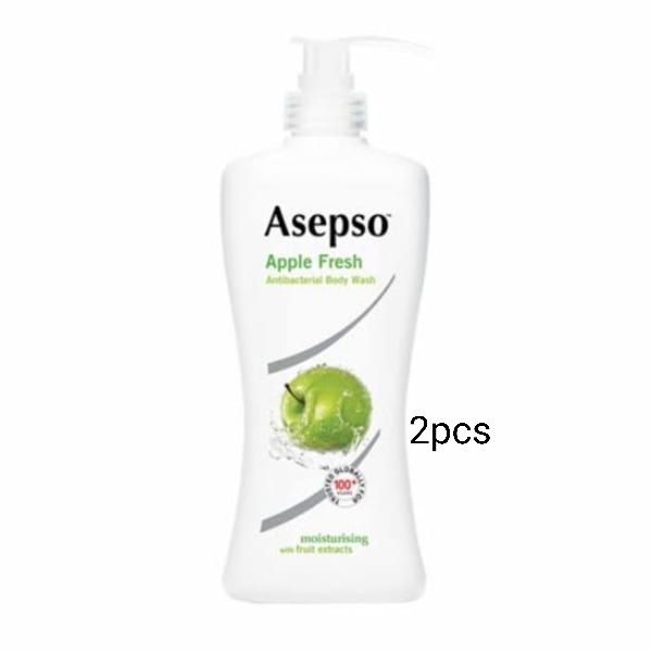187575_1625598406 Asepso Apple Fresh Antibacterial Body Wash - 2 Pieces - Image 1