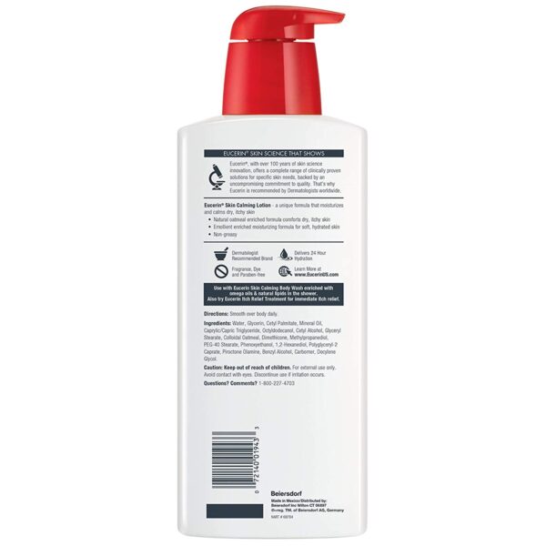 Eucerin Skin Calming Lotion - 500ml - Image 3