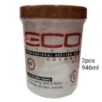 Eco Style styling gel Coconut oil 946ml 2pcs