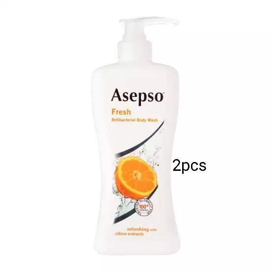 images (49) Asepso Fresh Antibacterial Body Wash - 2 Pieces - Image 1