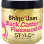 Shine n Jam Black Castor & Flaxseed Oil Styler