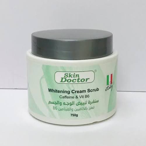 Skin Doctor Whitening Cream Scrub Caffeine And Vit B 750g Main