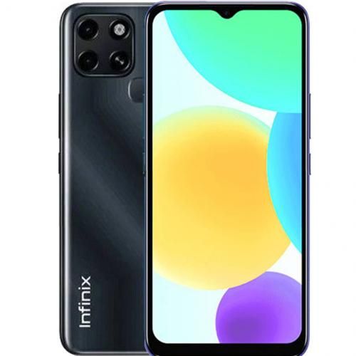 1 (32) Infinix Smart 6 Plus (X6511G) - 4G LTE - 32GB ROM - 2GB RAM - 6.6'' HD+ Waterdrop - 5000mAh -Camera: Dual 8MP Main/ 5 MP Front - Black - Image 1