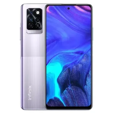 2q Infinix Note 10 Pro (2022) - 6.95" FHD+ (8GB RAM, 128GB ROM) Android 11 (64/8/2/2)MP + 16MP Selfie - 4G LTE - 5000mAh - Purple - Image 1