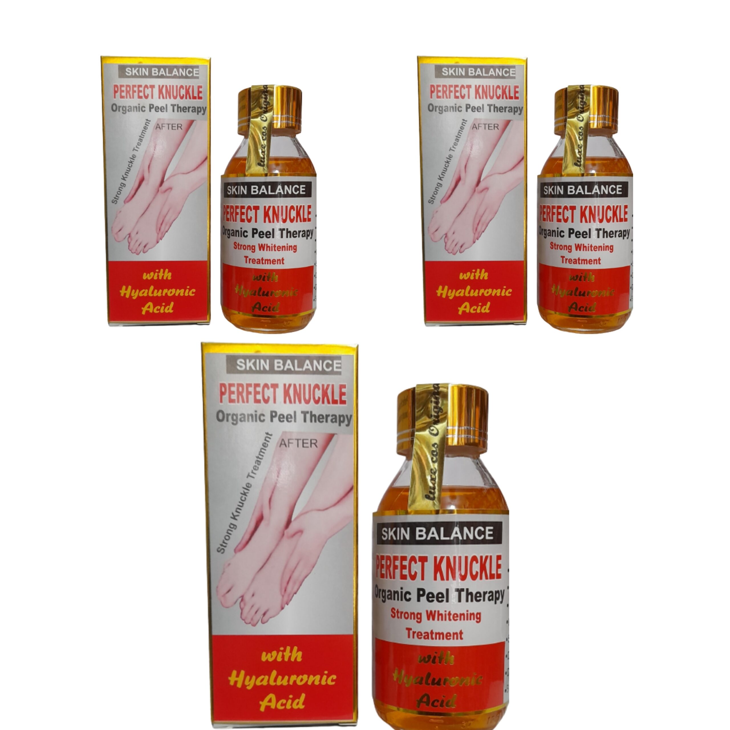 Skin Balance Perfect Knuckles Organic Peel Therapy 150ml x3 Pieces