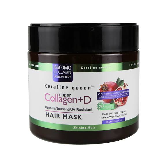 Keratine Queen Collagen+ D Hair Mask 450ml – Main Market Online