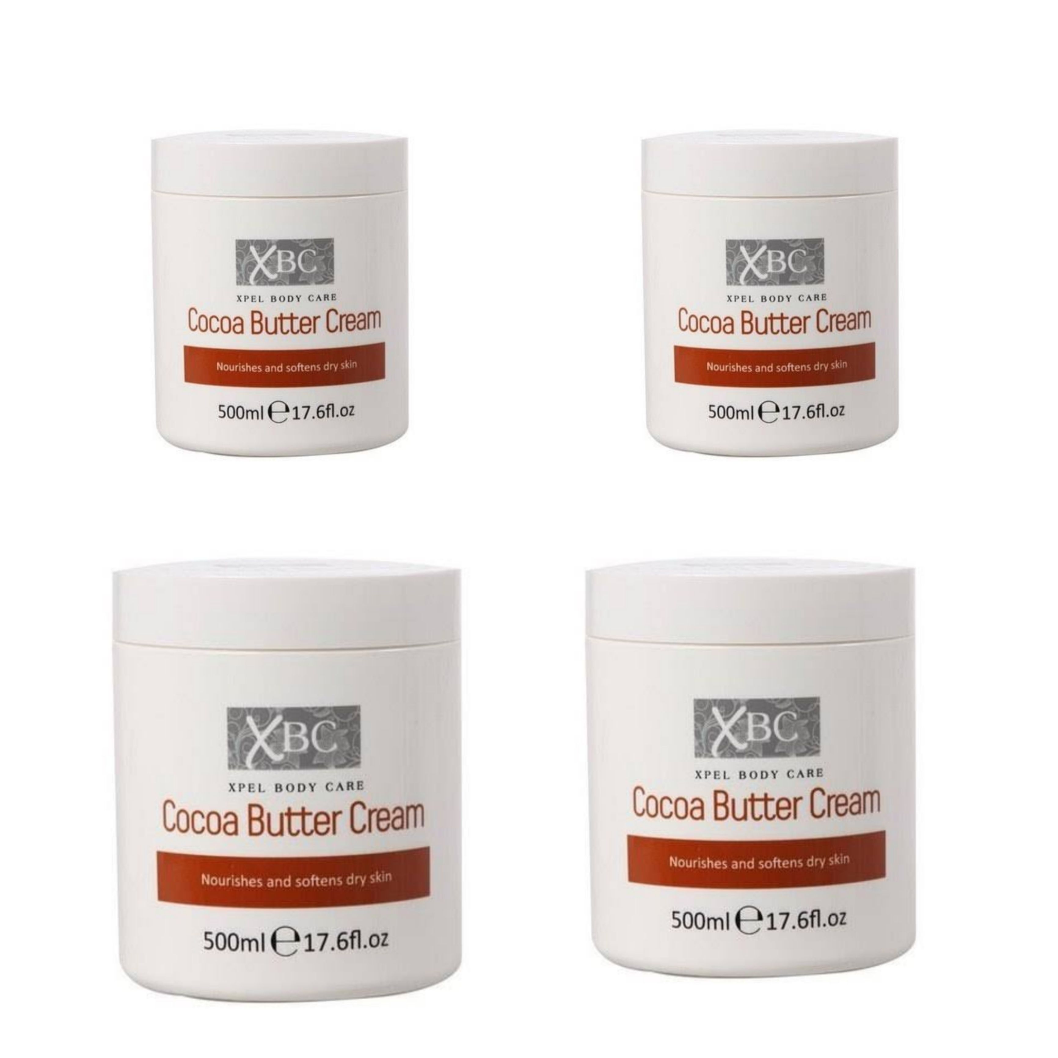 XBC Cocoa Butter Cream 500ml 4pcs Main Market Online