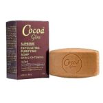 Cocoa Glow Supreme Exfoliating Purifying Soap Skin Lightening - 200g