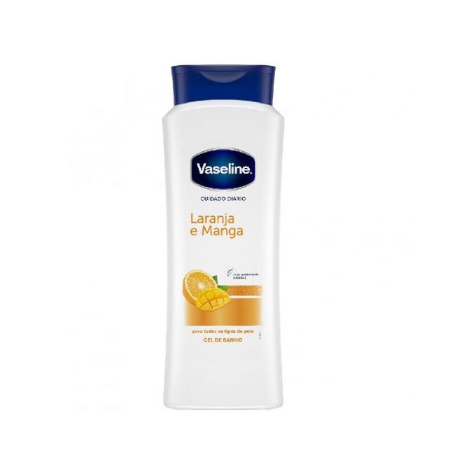sdfghjkl Vaseline Gel De Banho Laranja E Manga Shower Gel 700ml x 6 Pieces - Image 1