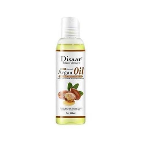 Disaar 100 Pure Organic Argan Oil For Hair Beard Face And Body 100ml 0273
